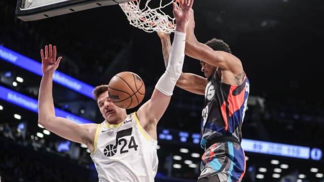 Brooklyn Nets center Nic Claxton